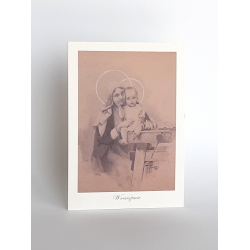 Obrazki z życia Jezusa i Maryi seria XI Po gwiaździstej drodze 4 szt Piotr Stachiewicz Pocztówki
